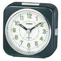 CASIO 桌上型指針鬧鐘-黑色 (TQ-143S-1)
