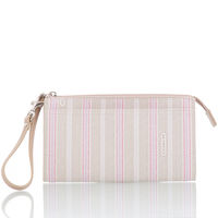 COACH LEGACY wristlet 線條PVC手拿包/長夾(共二款)均