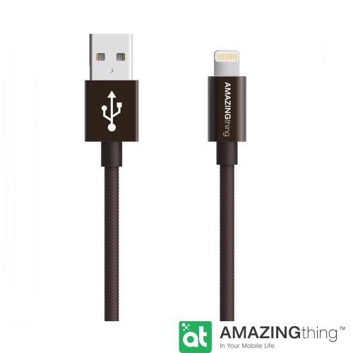 AmazingThing Apple Lightning 原廠認証傳輸線(MFi 認證)(18cm)
