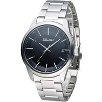 SEIKO Spirit 簡約時尚萬年曆太陽能電波腕錶 7B24-0BJ0D SBTM233J