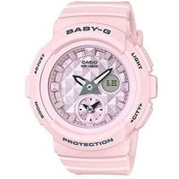 【CASIO】BABY-G 立體鉚釘設計粉嫩春天休閒錶-粉紅 (BGA-190BE-4A)
