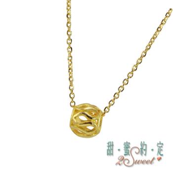 【甜蜜約定】純金項鍊-約重0.80錢(NC-S197)