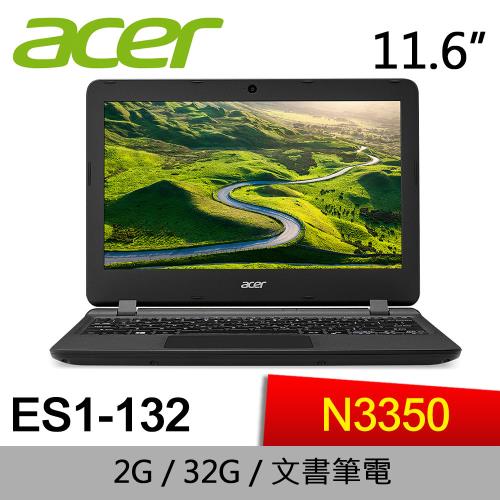 ACER 文書筆電 ES1-132-C30B11.6吋超可攜Windows 10筆電