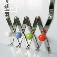 【Amos】糖果繽紛樂伸縮門後四掛勾