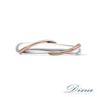 DINA JEWELRY 蒂娜珠寶 交織戀曲鑽石對戒-男戒_預購