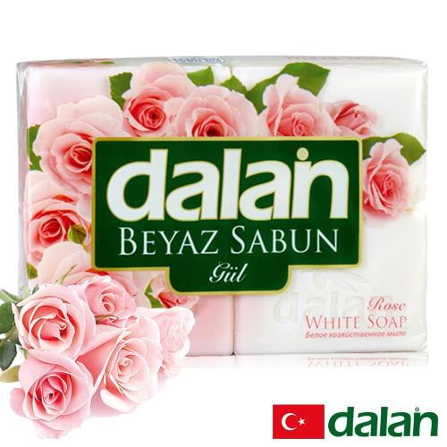 土耳其dalan - 玫瑰精油活膚皂 4入超值組