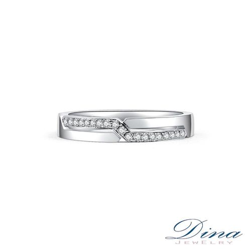 DINA JEWELRY 蒂娜珠寶天長地久鑽石對戒-女戒_預購