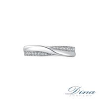 DINA JEWELRY 蒂娜珠寶 相戀之心鑽石對戒-女戒_預購