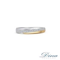 DINA JEWELRY 蒂娜珠寶 纏綿愛戀鑽石對戒-女戒_預購