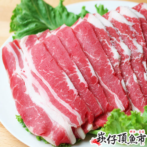 【崁仔頂魚市】美國牛雪花火鍋肉片6份組(300g/份)