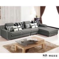 H&D 鄧尼L型布沙發 左向