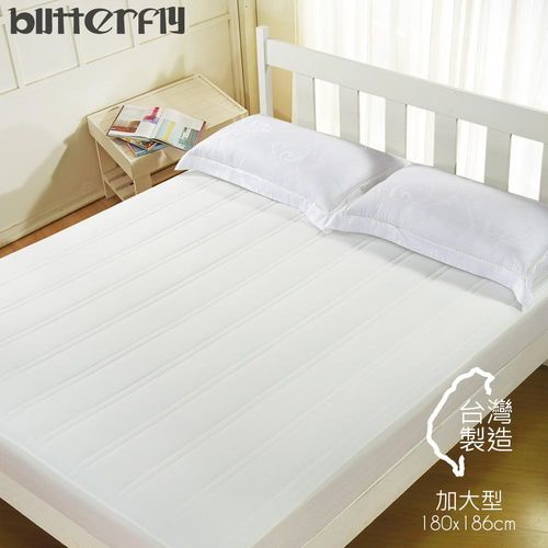BUTTERFLY - 保潔墊 加大型180x186 床包式完整包覆 台灣製造
