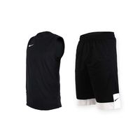 NIKE 839436/ 839437- 010 黑色 單面穿球衣球褲