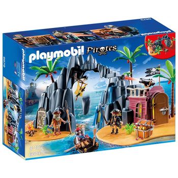 【德國 playmobil 摩比人】海盜系列 - 海盜寶藏島
