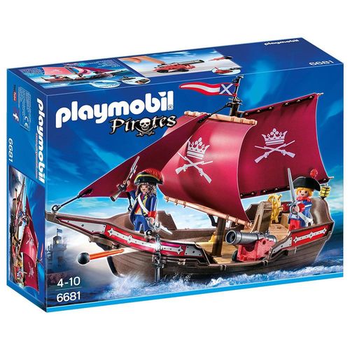 【德國 playmobil 摩比人】海盜系列 - 海盜船