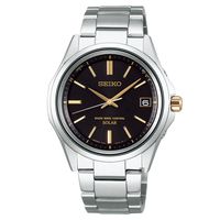 SEIKO精工 SPIRIT萬年曆太陽能電波錶 黑 38mm 7B24-0BN0D SBTM243J
