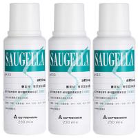 Saugella賽吉兒 菁萃潔浴凝露-加強型 (250ml) 三入組