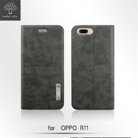 Metal-Slim OPPO R11 超薄瘋馬紋 內層TPU側翻皮套