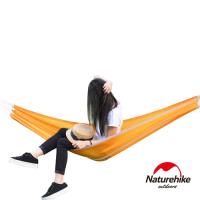 Naturehike 戶外降落傘布輕量單人吊床 橙色