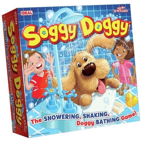 【 美國 IDEAL 經典桌遊】甩水狗狗 Soggy Doggy