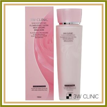 韓國3W CLINIC 極緻透光嫩白保濕乳液 150ml x 1入(嫩白 保濕 乳液)