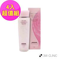韓國3W CLINIC 極緻透光嫩白保濕乳液 150ml x 4入(嫩白 保濕 乳液)