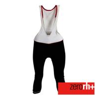 ZERORH+ 刷毛保暖吊帶七分自行車褲(男)