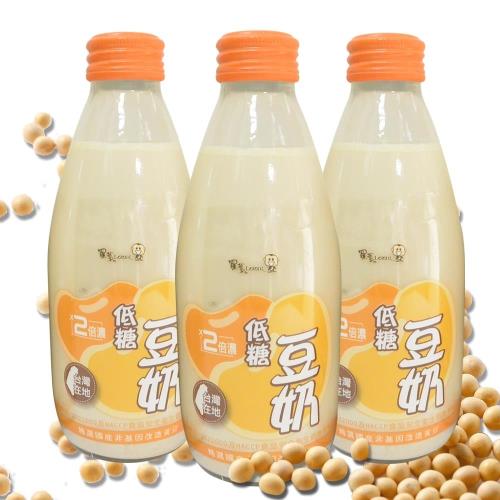 【羅東農會】羅董2倍濃低糖台灣豆奶 家庭號24瓶裝(245ml)