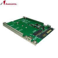 Awesome M.2 SSD轉SATA 2.5吋7mm轉接盒-AWD-DT-119