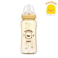 黃色小鴨PiyoPiyo-媽咪乳感寬口徑PPSU防脹氣奶瓶360ml