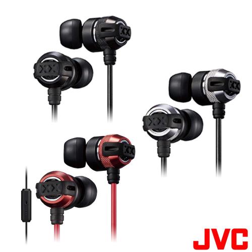 【JVC】HA-FX33XM 美國極限重低音升級版入耳式耳機 ( 附麥克風 )