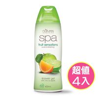 澳洲Natures Organics 植粹清新純淨沐浴露(柑橘蘋果)400mlx4入