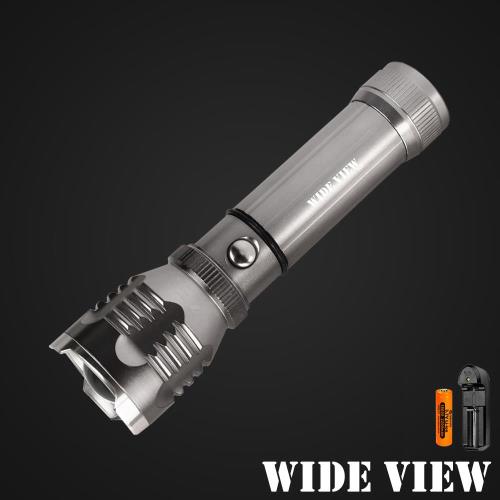 【WIDE VIEW】強磁旋轉變焦警示燈/手電筒組(ZL-515-APT)