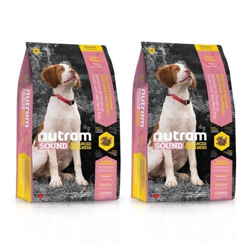 Nutram紐頓 S2幼犬 狗飼料 雞肉燕麥 2.72公斤*2包