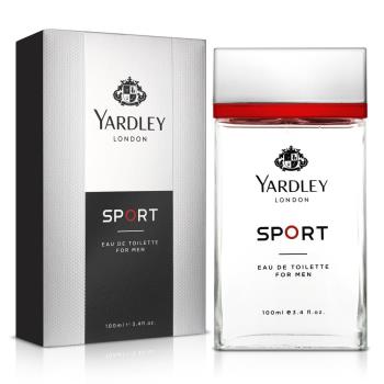 YARDLEY 雅麗 運動風男性淡香水(100ml)