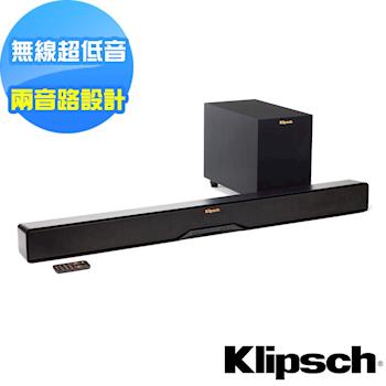 【美國Klipsch】2.1聲道單件式環繞SoundBar(R-4B)