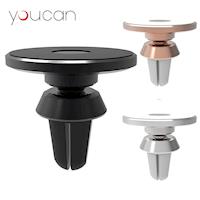 YOUCAN 360度全方位旋轉 奈米微吸 冷氣口手機架 適用 3.5吋~5.5吋 手機 出風口車架