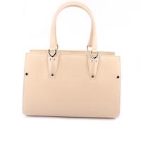 LONGCHAMP Paris Premier小牛皮手提托特包(S)(象牙色)1320870238