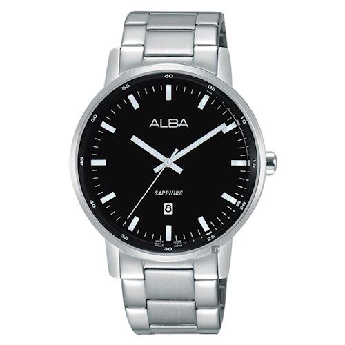ALBA雅柏 PRESTIGE系列街頭酷流行手錶 黑 39mm VJ32-X272D AG8H33X1
