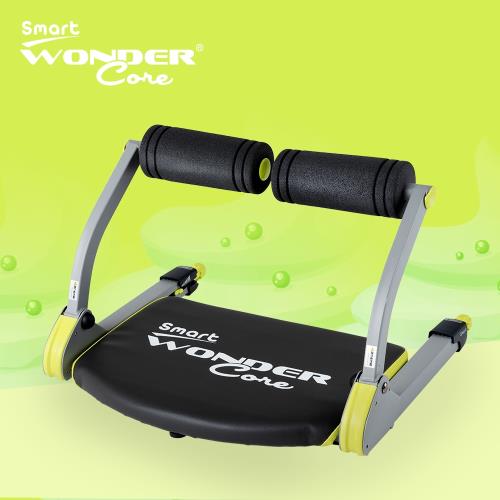 【日本熱銷 Wonder Core Smart】全能輕巧健身機-嫩芽綠(附30分鐘初階.進階運動教學光碟)