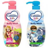 【Cussons 佳霜】兒童沐浴乳-杏仁油+維他命E/荷荷巴油+蘆薈各2共(350ml)*6