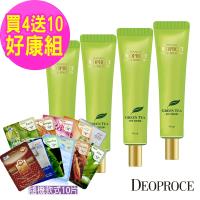 韓國Deoproce 靚膚彈力保濕眼霜 30ml x4入(贈面膜10片)