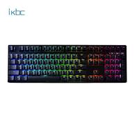 ikbc 時光機 F108 RGB/PBT/英刻/青軸 電競機械鍵盤