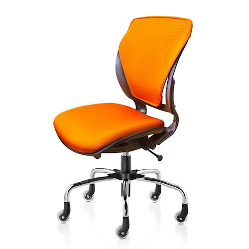 GXG 舒樂 短膠背 電腦椅 (無扶手、附背套) 4+26SFNHC