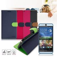 【台灣製造】FOCUS HTC Desire 830 / 828 糖果繽紛支架側翻皮套