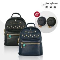 鉚釘後背包手工 真皮【麗沛納 Just Leplat】