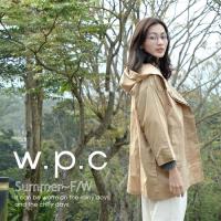 w.p.c.時尚雨衣/風衣 寬版七分袖R1017-卡其