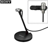 索尼Sony原廠領夾式底座式兩用麥克風電容全指向性麥克風收音錄音麥克風ECM-PC60