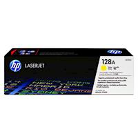HP 128A 原廠黃色碳粉匣 CE322A