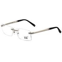 萬寶龍MONTBLANC 無框光學眼鏡 (銀色) MB452